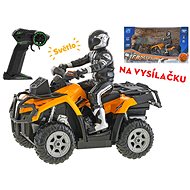 R / C ATV with rider 23cm 1:10, with 2.4GHz light - Kids Quad Bike