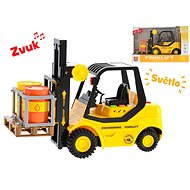 Forklift 23cm 1:16 for Puller with Light and Sound - Toy Car