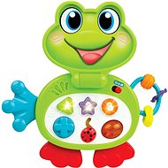Laptop frog interactive 24cm battery with light and sound - Interactive Toy