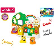 Educational Cottage Speaking Czech, Battery Operated, with Light - Interactive Toy