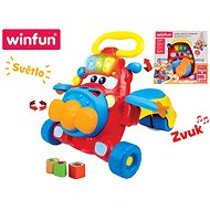 Walker / bouncer helicopter on batteries, with light, sound and accessories - Balance Bike