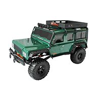 DF-4J Crawler XXL Green with LED Lighting - Remote Control Car