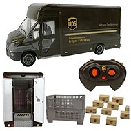 Iveco daily P80 1:16 RC with electric hand truck and box - RC Truck