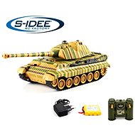 Fighting Tank King Tiger 2.4 GHz with Infrared Cannon, Fighting 1:28 - RC Tank