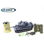 German Tiger battle tank with interactive tower 1:28 2.4Ghz - RC Tank