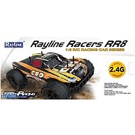Car RACERS 1: 8 yellow - Remote Control Car