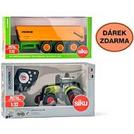 Siku Control - Limited Edition Claas Axion Tractor + Tandem Trailer 2892 1:32 - Remote Control Car