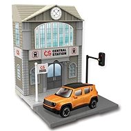 Bburago City 1:43 18-31505 Train Station - Slot Car Track