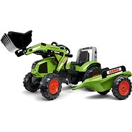 Claas Axos pedal tractor with loader and siding - Pedal Tractor 