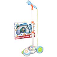 Showtime microphone with light ball 28.5 x 19.5 x 83 cm - Children’s Microphone