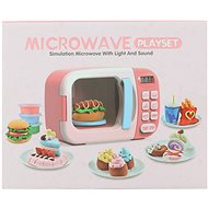 Microwave Pink with Model - Microwave