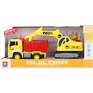 Tipper and Barge Battery Operated - Toy Car Set