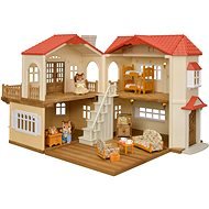 Sylvanian Families Dárkový set - Patrový dům s červenou střechou C - Domček pre figúrky