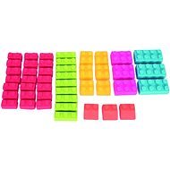 Set of Silicone Lego Type Cubes - Kids’ Building Blocks
