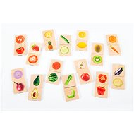 Wooden Fruit and Vegetable Memory Game - Memory Game