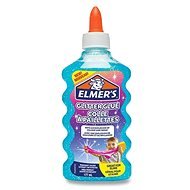 Elmer's Glitter Glue 177 ml ragasztó, kék - Ragasztó