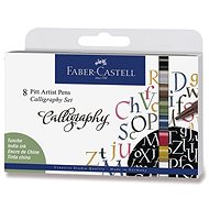 Faber-Castell Pitt Artist Pen Caligraphy markers, 8 colours - Marker