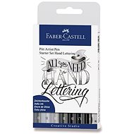 Markers Faber-Castell Pitt Artist Pen Hand Lettering, Set of 9 pcs - Felt Tip Pens