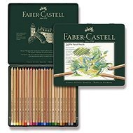 Faber-Castell Pitt Pastell crayons in a tin box, 24 colours - Coloured Pencils