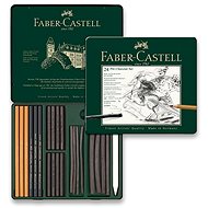 Faber-Castell Pitt Monochrome Angles in a Tin Box, Set of 24 pcs - Art Supplies