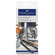 Faber-Castell Charcoal Sketch Set, 7pcs - Art Supplies