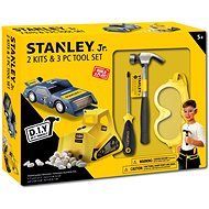 Stanley Jr. U004-K02-T03-SY A készlet játékautót, kotrógépet és 3 darab szerszámot tartalmaz. - Játék szerszám