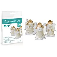Creative set - angel 3pcs, PVC box - Craft for Kids