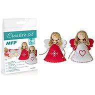 Creative set - angel 2pcs, PVC box - Craft for Kids
