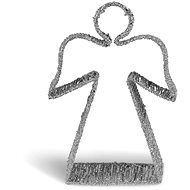 Silver Lure Angel 20cm K17084 - Christmas Ornaments