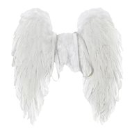 Angel wings made of feathers 50x50cm - Costume Accessory