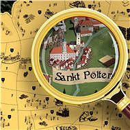 Austria Deluxe Gold Scratch-off Map 90x60cm DE - Map