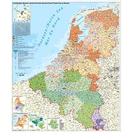 Benelux ZIP 140x100cm Paper Wall Map without Slats - Map