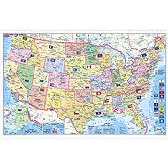 USA ZIP code 97x135cm Paper Wall Map without Rods - Map