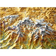 Nepal (Nepal Himalaya) Embossed 3D Plastic Wall Map 57x77cm - Map