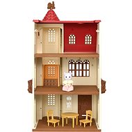 Sylvanian Families House with tower and red roof - Doll House