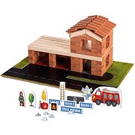 L-size Brick Trick Firestation - DE - Building Set