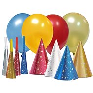 Party set for 4 persons magic party - New Year's Eve - Happy new year - Party Accessories