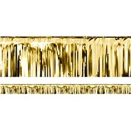 Party curtain - gold - gold - 18,5 x 400 cm - Party Accessories