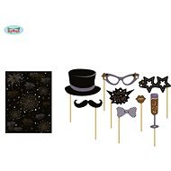 Photo accessories - photo corner - Happy New Year - New Year&#39; s Eve - 8 pcs - Party Accessories