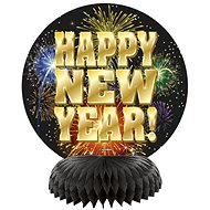 Table decoration Happy New Year - New Year' s Eve - 4 pcs - Party Accessories