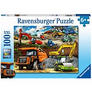 Ravensburger 129737 Construction vehicles 100 pieces - Jigsaw Puzzle