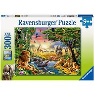 Ravensburger 130733 Evening at the Waterhole 300 Pieces - Jigsaw Puzzle