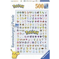 Ravensburger 147816 Die ersten 151 Pokémons 500 Puzzleteile - Puzzle