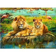 Ravensburger 165841 Lion family of 500 pieces - Jigsaw Puzzle
