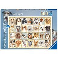 Ravensburger 167586  kutyaportrék 500 darab - Puzzle