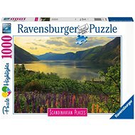 Ravensburger 167432 Skandinávia fjord Norvégiában, 1000 darab - Puzzle