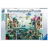 Ravensburger 168231 Ha a halak tudnának járni 2000 darabot - Puzzle
