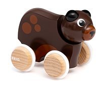 Brio 30338 Lustiger Reitbär - Spielzeug für die Kleinsten