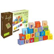 Jouéco Wooden Alphabet Cubes 30pcs - Wooden Blocks