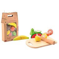 Jouéco wooden slicing fruit 14pcs - Toy Kitchen Food